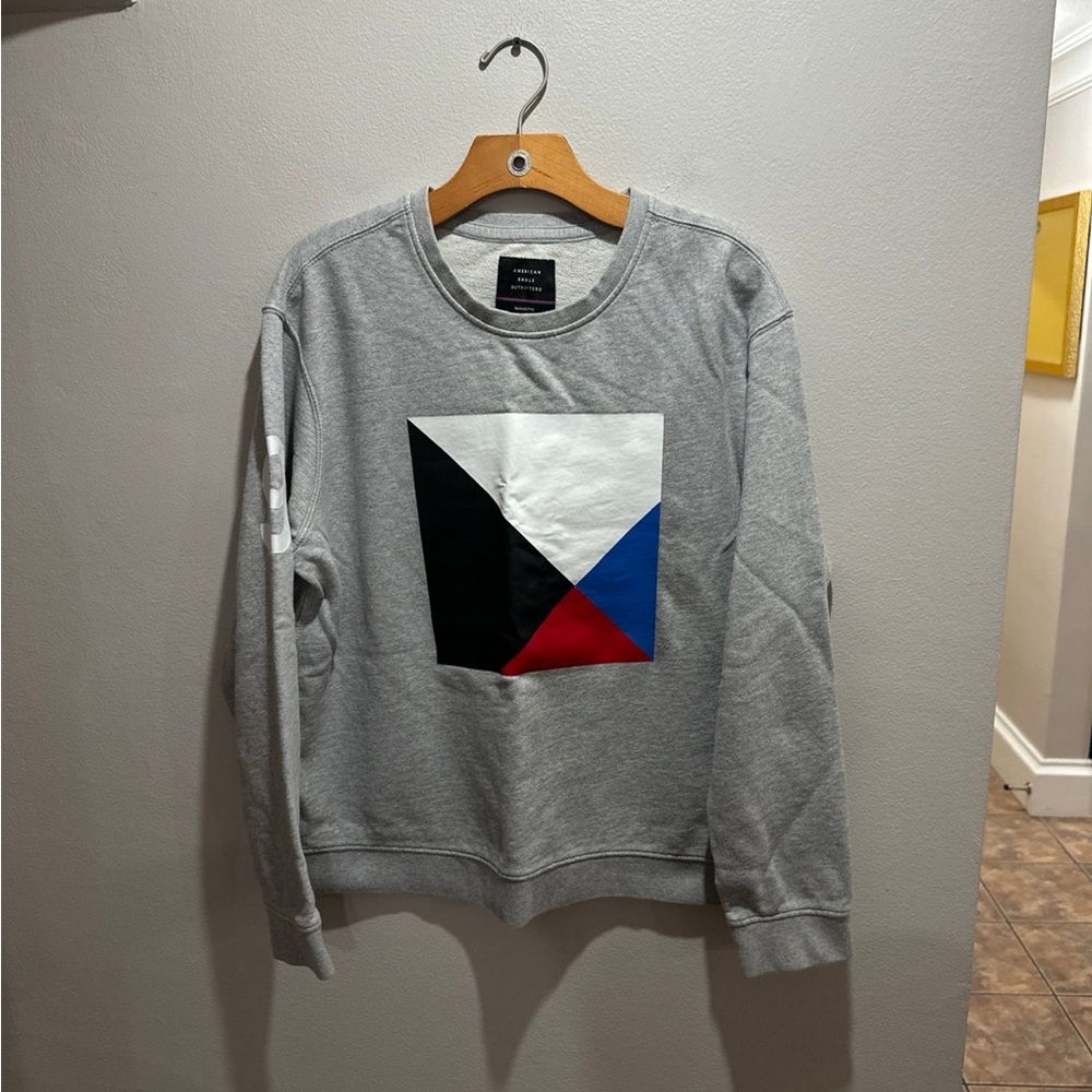 Gray Crewneck Sweater (M)